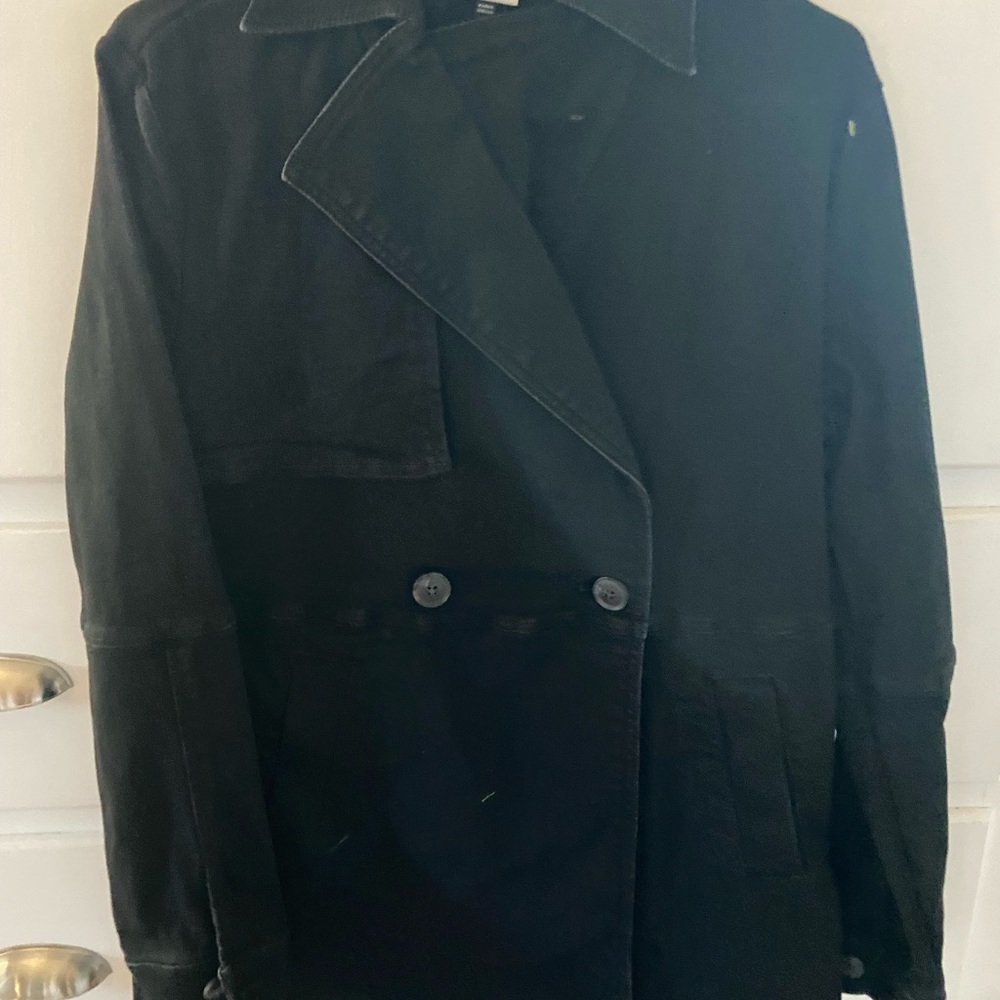 CAbi Women’s Black Pea Coat